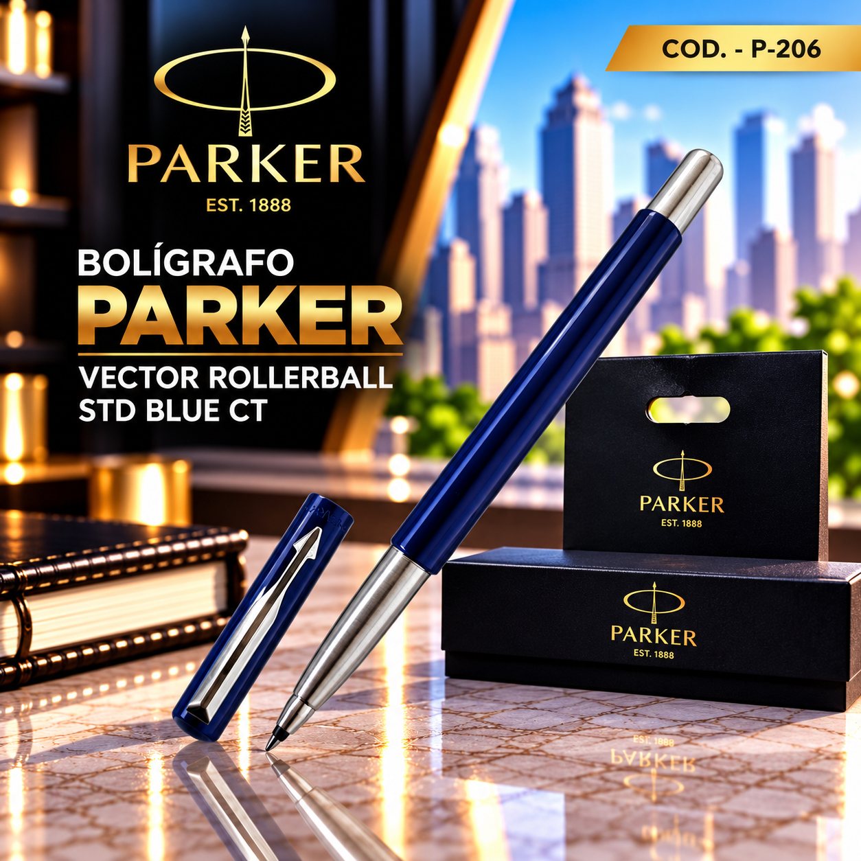 Parker Vector RollerBall ABS  Blue