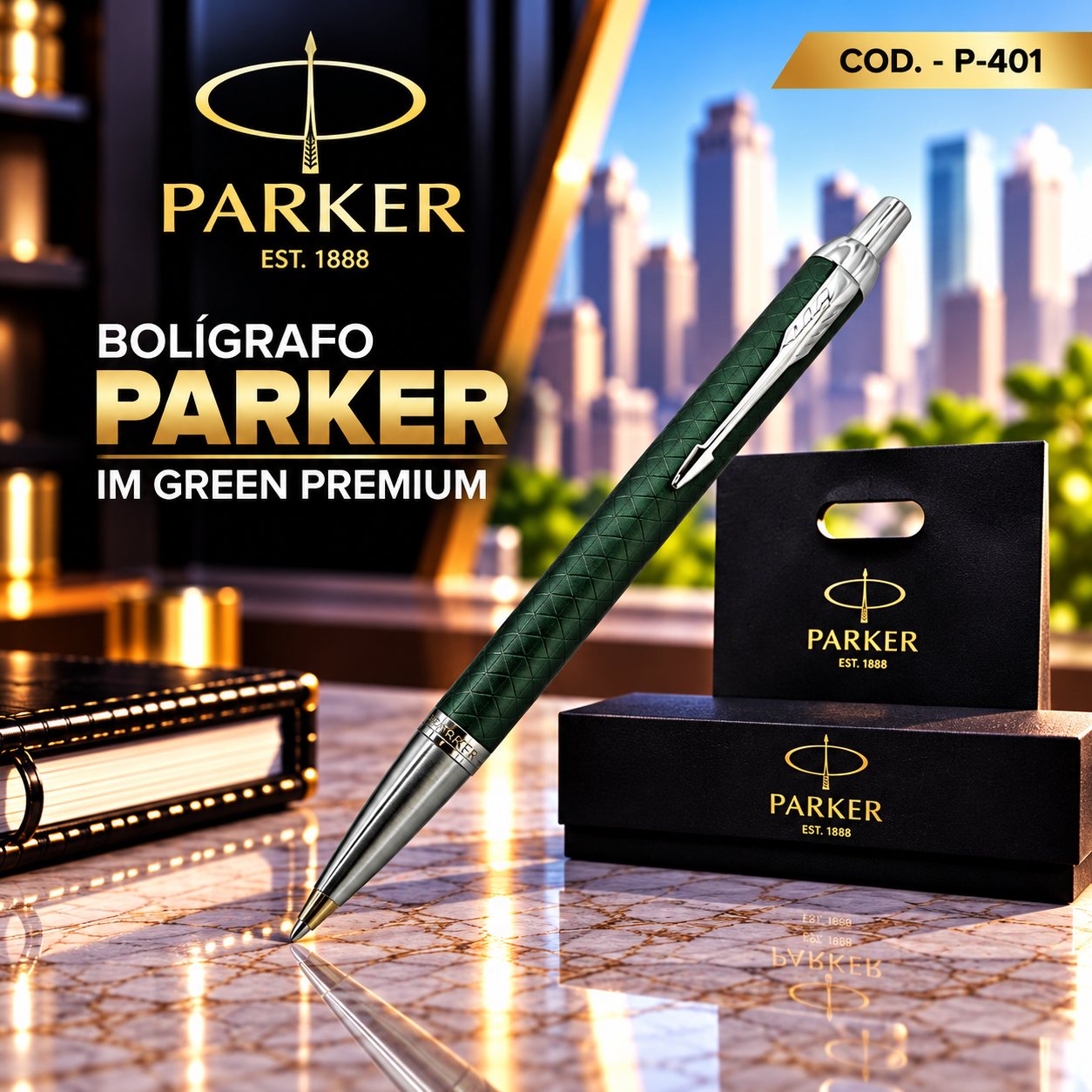 Parker IM Green Premium