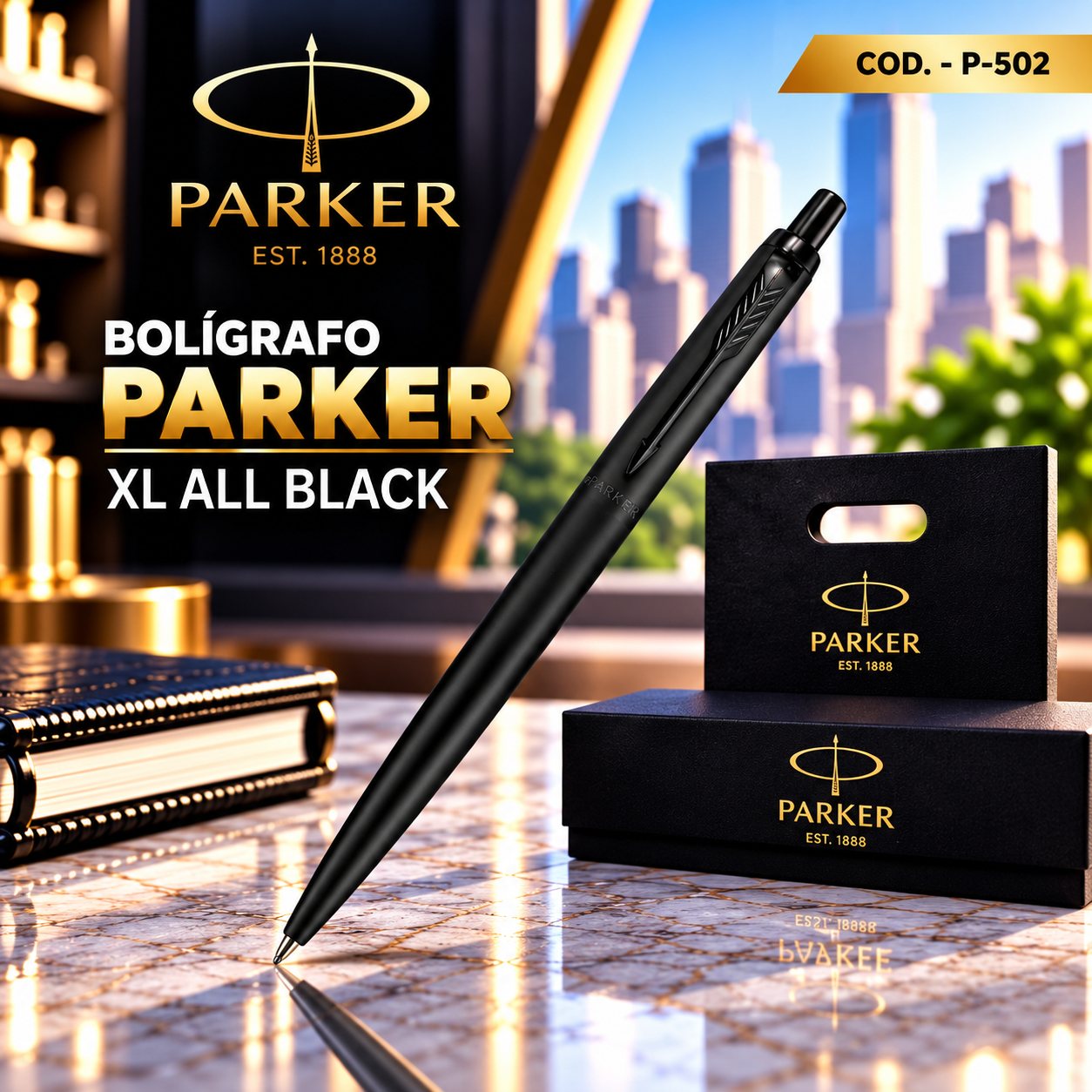 Parker XL All Black