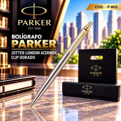Parker Jotter London Clip Dorado