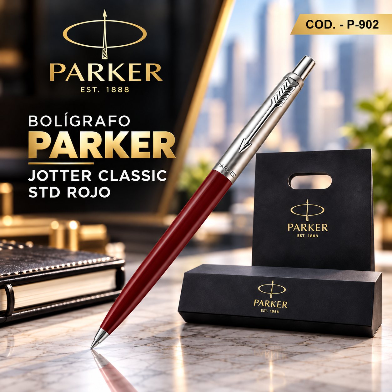 Parker Jotter Classic STD Rojo