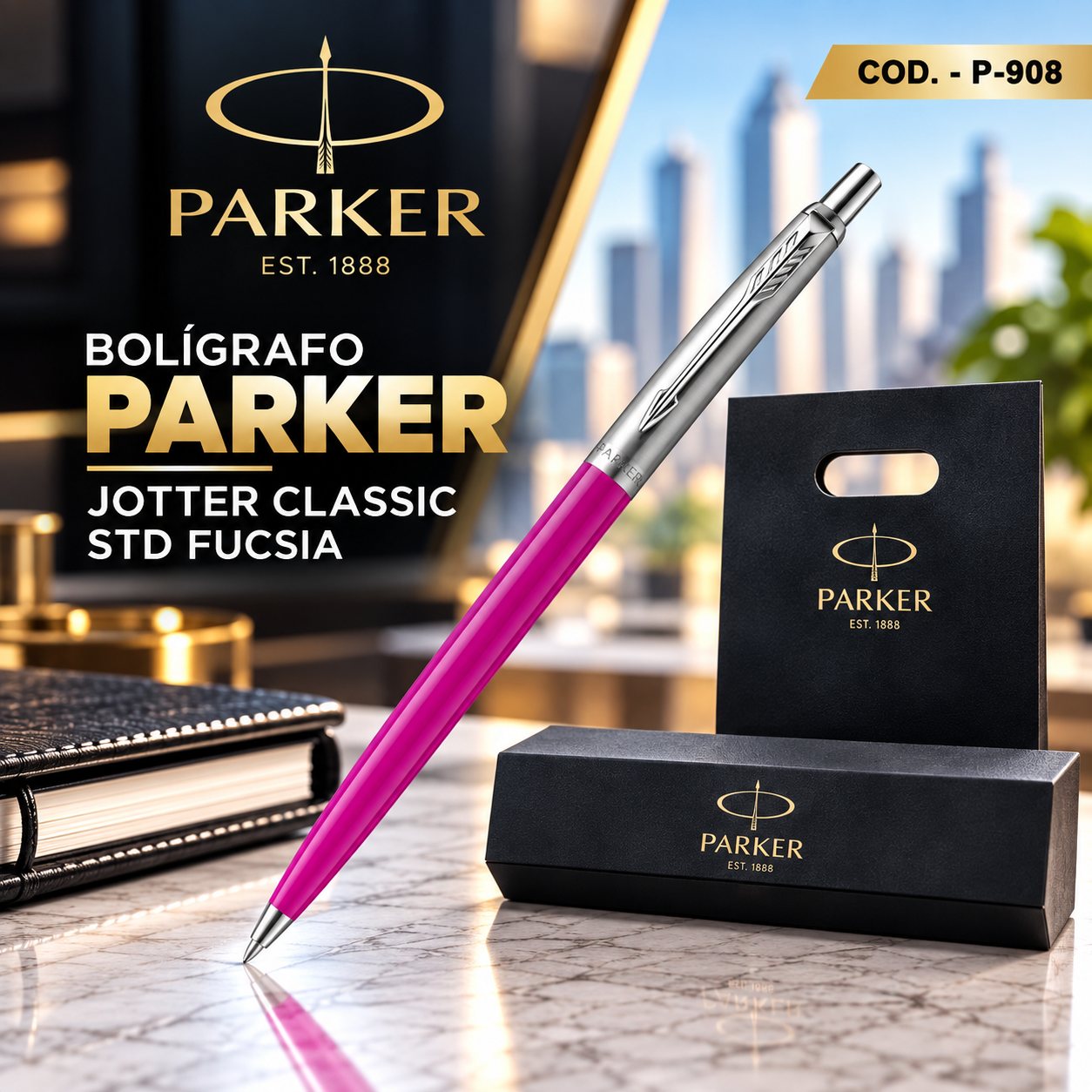 Parker Jotter Classic STD Fucsia